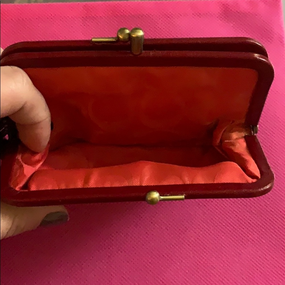 Coach wallet/wristlet with coin & credit card slot - Picture 5 of 8